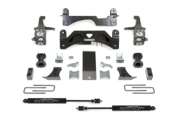 Fabtech - Fabtech 6" BASIC SYS W/C/O SPACERS & STEALTH RR 2016-21 TOYOTA TUNDRA 2WD/4WD K7054M - Image 1