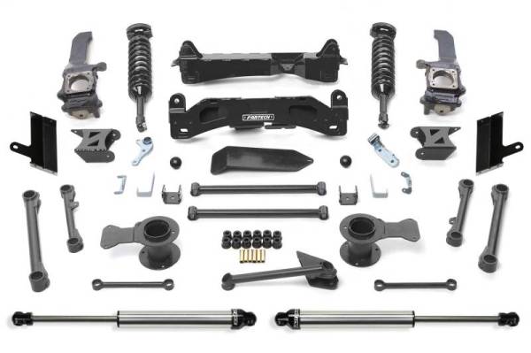 Fabtech - Fabtech 6" PERF SYS W/DL 2.5C/O & 2.25 15-22 TOYOTA 4RUNNER 4WD K7067DL - Image 1