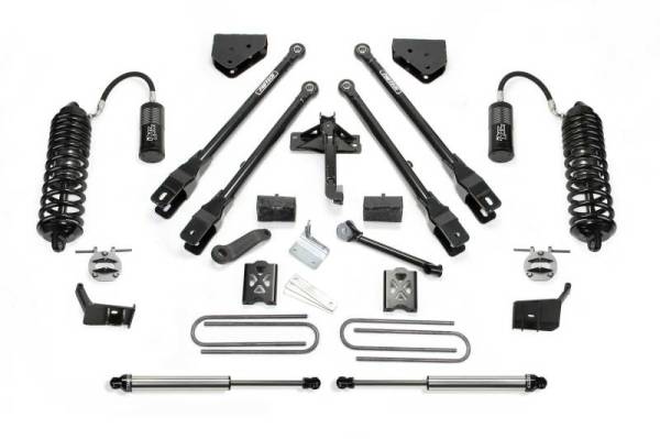 Fabtech - Fabtech 4" 4LINK SYS W/ 4.0 & 2.25 11-16 FORD F250/F350 4WD K2224DL - Image 1