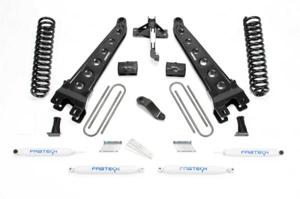 Fabtech - Fabtech 6" RAD ARM SYS W/COILS & PERF SHKS 19-20 FORD F450/F550 4WD DIESEL K2335 - Image 1