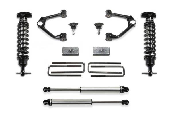 Fabtech - Fabtech 1.5" BUDGET SYS W/ DL 2.5 & 2.25 2019-22 GM K1500 P/U W/ TRAIL BOSS/AT4 PKG DIES K1163DL - Image 1