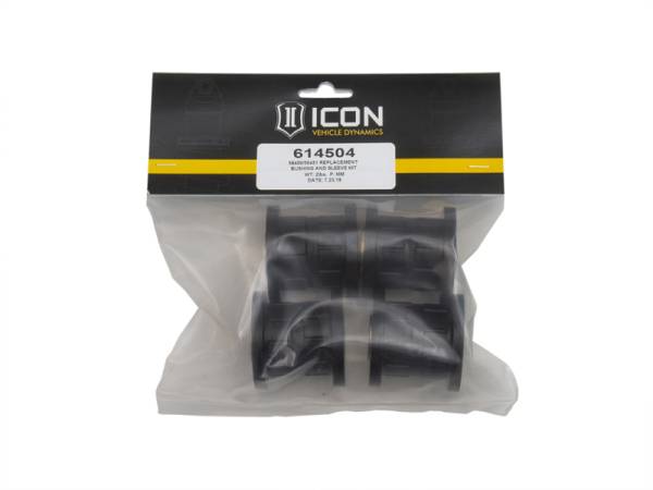 ICON Vehicle Dynamics - ICON Vehicle Dynamics 58450 / 58451 REPLACEMENT BUSHING AND SLEEVE KIT 614504 - Image 1