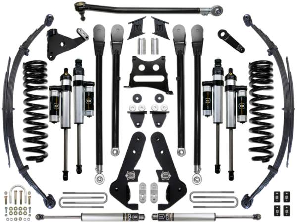 ICON Vehicle Dynamics - ICON Vehicle Dynamics 17-UP FORD F-250/F-350 7" STAGE 4 SUSPENSION SYSTEM K67114 - Image 1