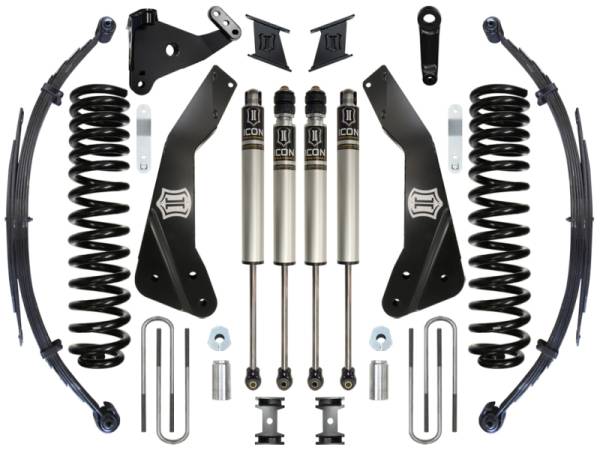 ICON Vehicle Dynamics - ICON Vehicle Dynamics 11-16 FORD F250/F350 7" STAGE 2 SUSPENSION SYSTEM K67301 - Image 1