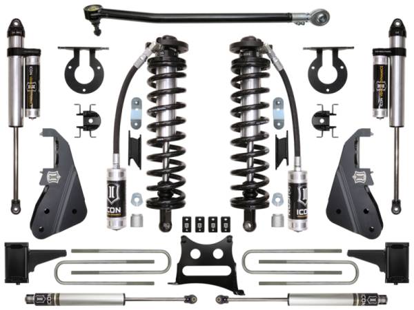 ICON Vehicle Dynamics - ICON Vehicle Dynamics 17-UP FORD F-250/F-350 4-5.5" STAGE 3 COILOVER CONVERSION SYSTEM K63153 - Image 1