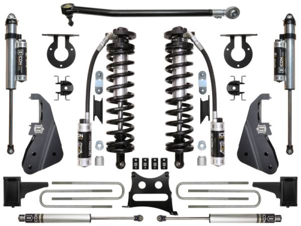 ICON Vehicle Dynamics - ICON Vehicle Dynamics 17-UP FORD F-250/F-350 4-5.5" STAGE 4 COILOVER CONVERSION SYSTEM K63154 - Image 1