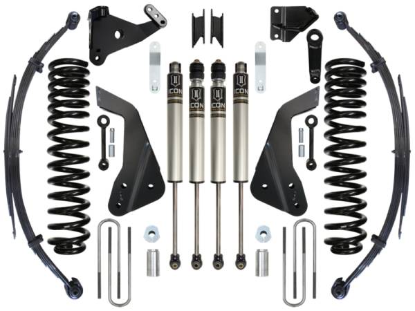 ICON Vehicle Dynamics - ICON Vehicle Dynamics 08-10 FORD F250/F350 7" STAGE 2 SUSPENSION SYSTEM K67201 - Image 1