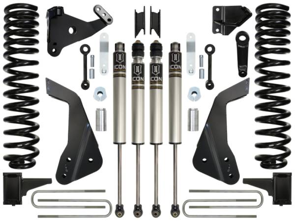 ICON Vehicle Dynamics - ICON Vehicle Dynamics 08-10 FORD F250/F350 7" STAGE 1 SUSPENSION SYSTEM K67200 - Image 1