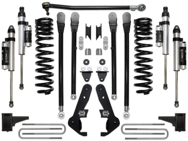 ICON Vehicle Dynamics - ICON Vehicle Dynamics 17-19 FORD F-250/F-350 4.5" STAGE 4 SUSPENSION SYSTEM K64514 - Image 1