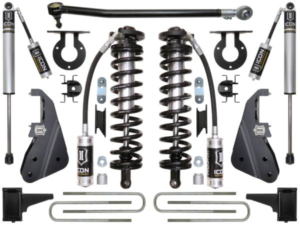 ICON Vehicle Dynamics - ICON Vehicle Dynamics 17-UP FORD F-250/F-350 4-5.5" STAGE 1 COILOVER CONVERSION SYSTEM K63151 - Image 1