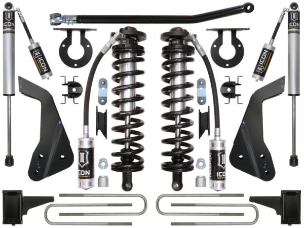 ICON Vehicle Dynamics - ICON Vehicle Dynamics 08-10 FORD F-250/F-350 4-5.5" STAGE 1 COILOVER CONVERSION SYSTEM K63121 - Image 1