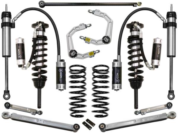 ICON Vehicle Dynamics - ICON Vehicle Dynamics 03-09 4RUNNER/FJ 0-3.5" STAGE 7 SUSPENSION SYSTEM W BILLET UCA K53057 - Image 1