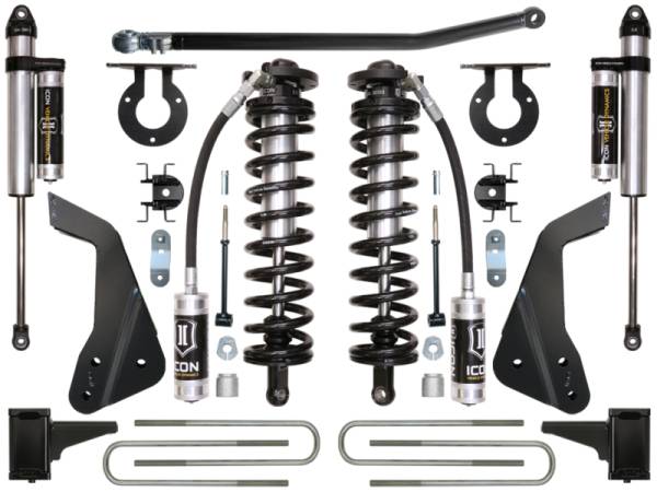 ICON Vehicle Dynamics - ICON Vehicle Dynamics 05-07 FORD F-250/F-350 4-5.5" STAGE 3 COILOVER CONVERSION SYSTEM K63113 - Image 1