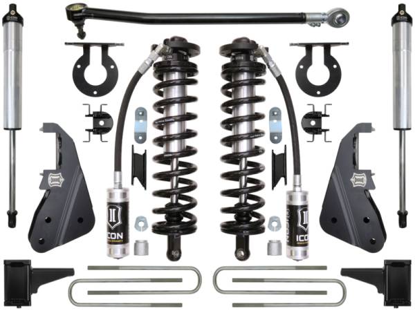 ICON Vehicle Dynamics - ICON Vehicle Dynamics 17-UP FORD F-250/F-350 4-5.5" STAGE 2 COILOVER CONVERSION SYSTEM K63152 - Image 1