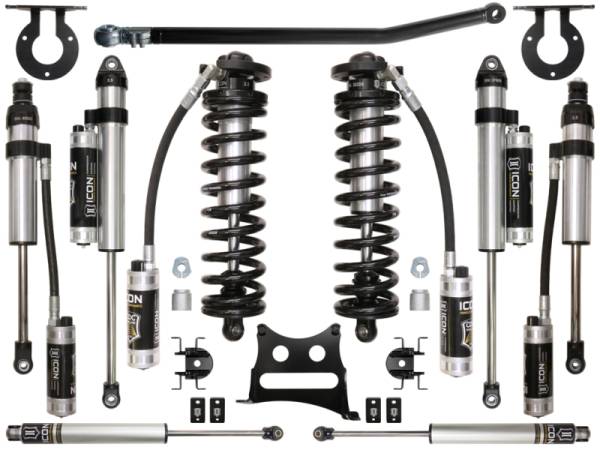 ICON Vehicle Dynamics - ICON Vehicle Dynamics 05-16 FORD F-250/F-350 2.5-3" STAGE 5 COILOVER CONVERSION SYSTEM K63105 - Image 1
