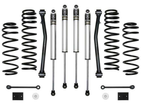 ICON Vehicle Dynamics - ICON Vehicle Dynamics 18-UP JEEP JL 2.5" STAGE 2 SUSPENSION SYSTEM K22012 - Image 1