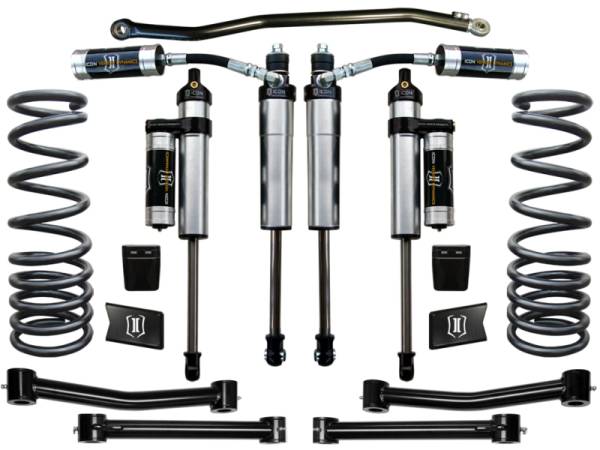 ICON Vehicle Dynamics - ICON Vehicle Dynamics 03-12 RAM 2500/3500 4WD 2.5" STAGE 4 SUSPENSION SYSTEM K212504T - Image 1