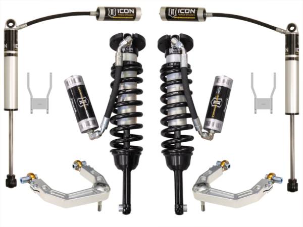 ICON Vehicle Dynamics - ICON Vehicle Dynamics 12-15 HILUX 0-3" STAGE 4 SUSPENSION SYSTEM W BILLET UCA K53144 - Image 1