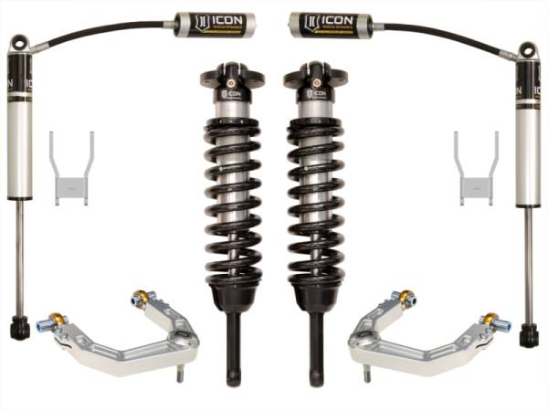 ICON Vehicle Dynamics - ICON Vehicle Dynamics 12-15 HILUX 0-3" STAGE 3 SUSPENSION SYSTEM W BILLET UCA K53143 - Image 1