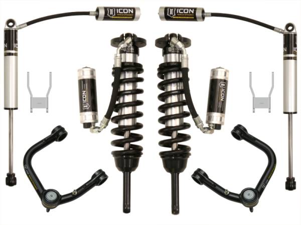 ICON Vehicle Dynamics - ICON Vehicle Dynamics 12-15 HILUX 0-3" STAGE 5 SUSPENSION SYSTEM W TUBULAR UCA K53145T - Image 1