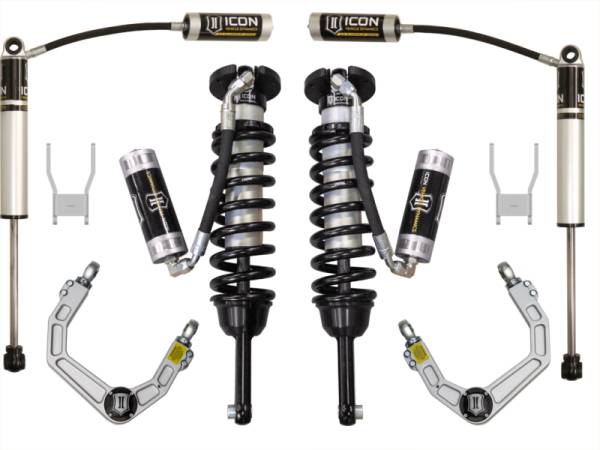 ICON Vehicle Dynamics - ICON Vehicle Dynamics 05-11 HILUX 0-3" STAGE 4 SUSPENSION SYSTEM W BILLET UCA K53139 - Image 1