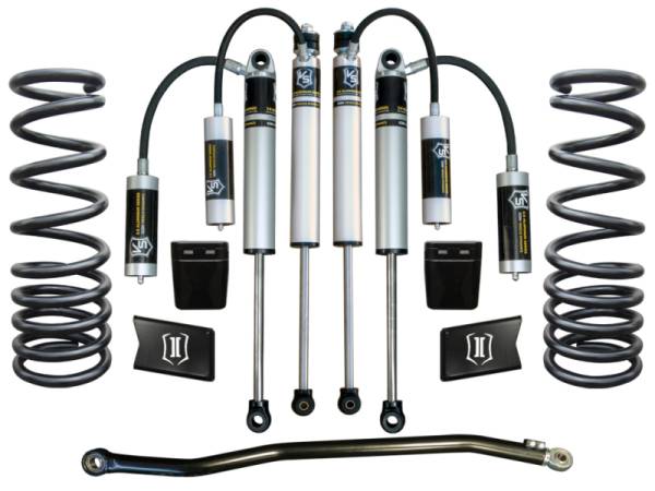 ICON Vehicle Dynamics - ICON Vehicle Dynamics 03-12 RAM 2500/3500 4WD 2.5" STAGE 2 SUSPENSION SYSTEM K212502 - Image 1