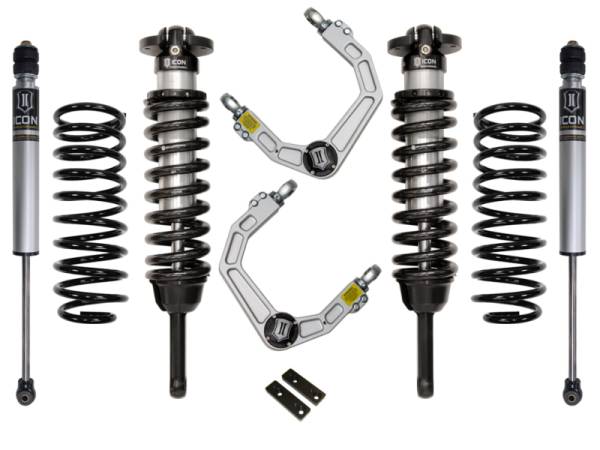 ICON Vehicle Dynamics - ICON Vehicle Dynamics 03-09 4RUNNER/FJ 0-3.5" STAGE 2 SUSPENSION SYSTEM W BILLET UCA K53052 - Image 1