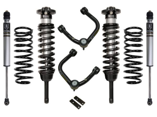 ICON Vehicle Dynamics - ICON Vehicle Dynamics 03-09 4RUNNER/FJ 0-3.5" STAGE 2 SUSPENSION SYSTEM W TUBULAR UCA K53052T - Image 1