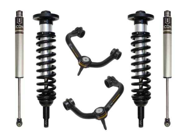 ICON Vehicle Dynamics - ICON Vehicle Dynamics 04-08 FORD F150 4WD 0-2.63" STAGE 2 SUSPENSION SYSTEM W TUBULAR UCA K93021T - Image 1