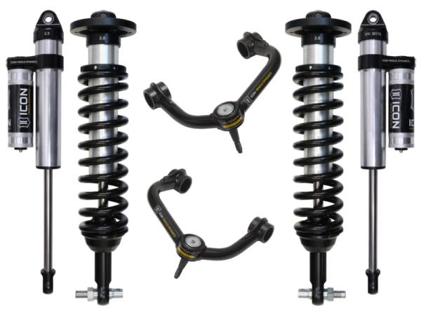 ICON Vehicle Dynamics - ICON Vehicle Dynamics 2015-2020 FORD F150 2WD 0-3" STAGE 3 SUSPENSION SYSTEM W TUBULAR UCA K93093T - Image 1