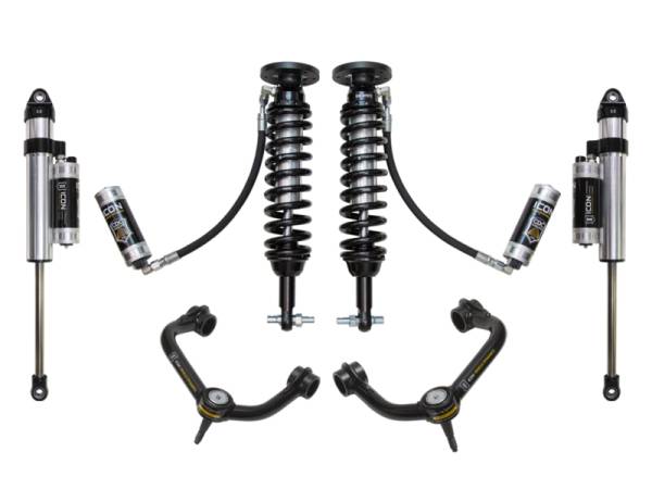 ICON Vehicle Dynamics - ICON Vehicle Dynamics 2014 FORD F150 4WD 1.75-2.63" STAGE 5 SUSPENSION SYSTEM W TUBULAR UCA K93065T - Image 1