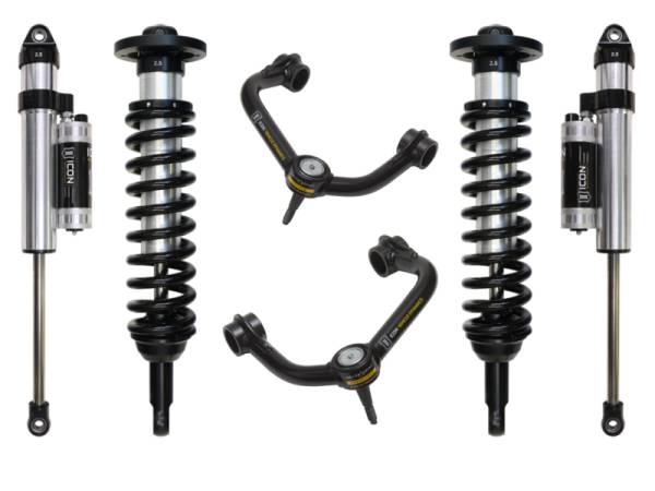 ICON Vehicle Dynamics - ICON Vehicle Dynamics 04-08 FORD F150 4WD 0-2.63" STAGE 4 SUSPENSION SYSTEM W TUBULAR UCA K93023T - Image 1