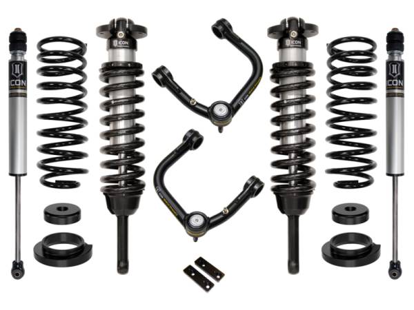 ICON Vehicle Dynamics - ICON Vehicle Dynamics 03-09 GX470 0-3.5" STAGE 2 SUSPENSION SYSTEM W TUBULAR UCA K53172T - Image 1