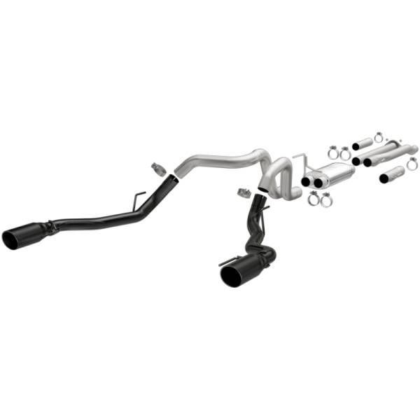 MagnaFlow Exhaust Products - MagnaFlow Exhaust Products Street Series Black Cat-Back System 19350 - Image 1
