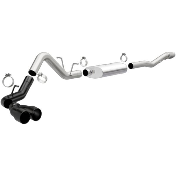 MagnaFlow Exhaust Products - MagnaFlow Exhaust Products Street Series Black Cat-Back System 19378 - Image 1