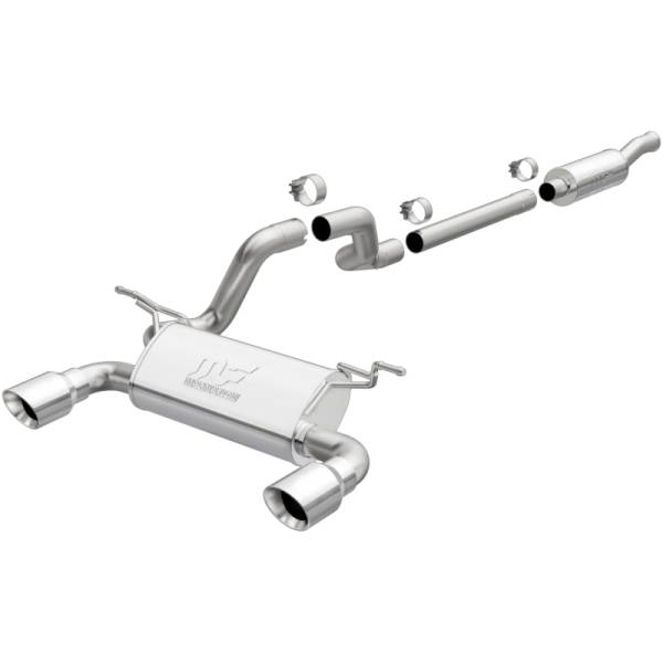 MagnaFlow Exhaust Products - MagnaFlow Exhaust Products Street Series Stainless Cat-Back System 19438 - Image 1