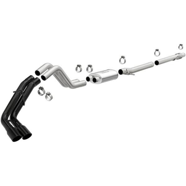 MagnaFlow Exhaust Products - MagnaFlow Exhaust Products Street Series Black Cat-Back System 19454 - Image 1