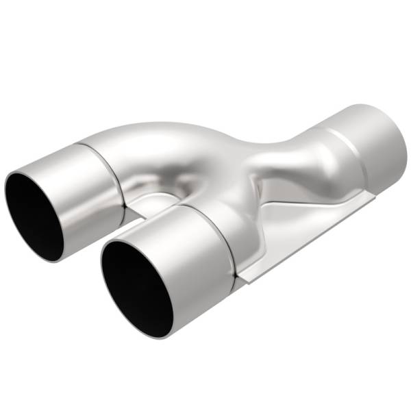 MagnaFlow Exhaust Products - MagnaFlow Smooth Trans Y 2.50inch SS 90 deg. - Image 1