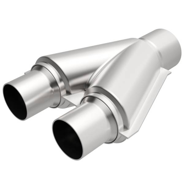 MagnaFlow Exhaust Products - MagnaFlow Smooth Trans Y 2.5/2.5 x 10 SS - Image 1