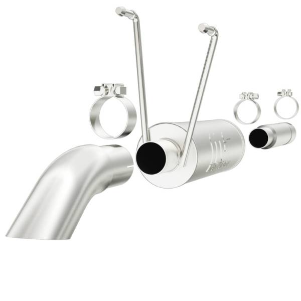 MagnaFlow Exhaust Products - MagnaFlow Exhaust Products Off Road Pro Series Gas Stainless Cat-Back 17108 - Image 1