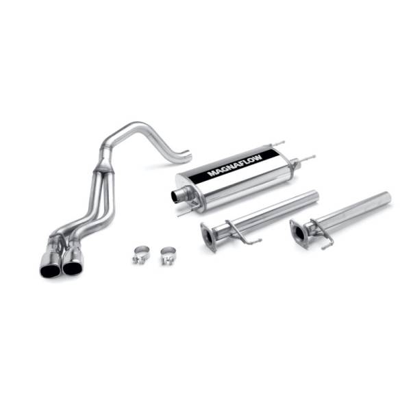 MagnaFlow Exhaust Products - MagnaFlow Exhaust Products Street Series Stainless Cat-Back System 15781 - Image 1