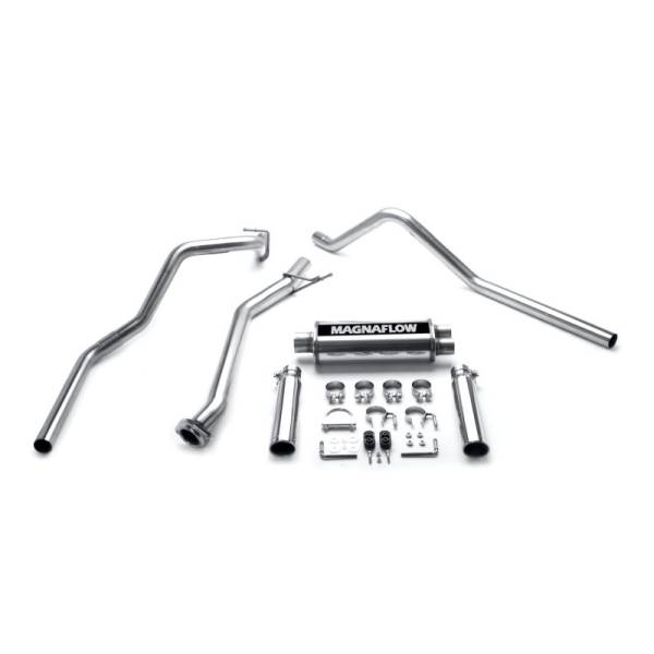 MagnaFlow Exhaust Products - MagnaFlow Exhaust Products Street Series Stainless Cat-Back System 15792 - Image 1