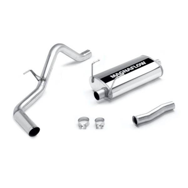 MagnaFlow Exhaust Products - MagnaFlow Exhaust Products Street Series Stainless Cat-Back System 15809 - Image 1