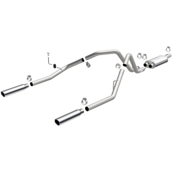 MagnaFlow Exhaust Products - MagnaFlow Exhaust Products Street Series Stainless Cat-Back System 15863 - Image 1