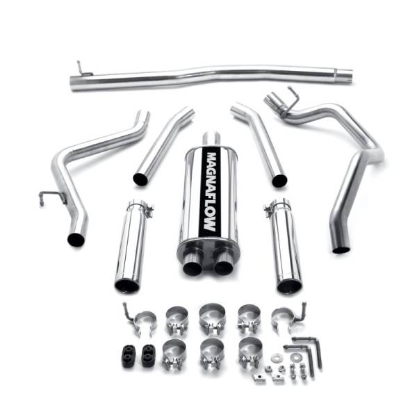 MagnaFlow Exhaust Products - MagnaFlow Exhaust Products Street Series Stainless Cat-Back System 16622 - Image 1