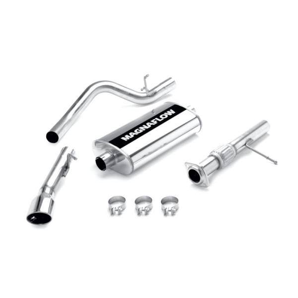 MagnaFlow Exhaust Products - MagnaFlow Exhaust Products Street Series Stainless Cat-Back System 16672 - Image 1