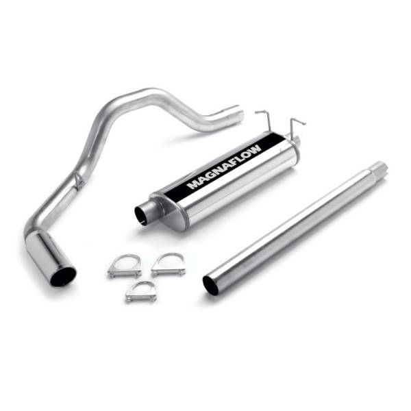 MagnaFlow Exhaust Products - MagnaFlow Exhaust Products Street Series Stainless Cat-Back System 15609 - Image 1