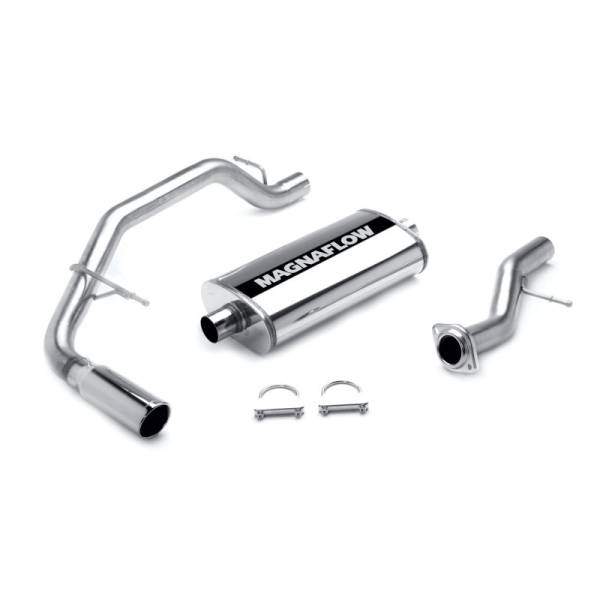 MagnaFlow Exhaust Products - MagnaFlow Exhaust Products Street Series Stainless Cat-Back System 15666 - Image 1