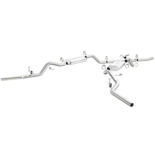 MagnaFlow Exhaust Products - MagnaFlow Exhaust Products Street Series Stainless Crossmember-Back System 16643 - Image 1