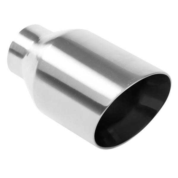 MagnaFlow Exhaust Products - MagnaFlow Exhaust Products Single Exhaust Tip - 2.25in. Inlet/4in. Outlet 35121 - Image 1